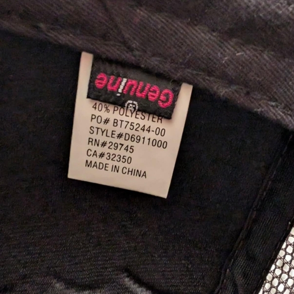 Volcom y2k osfa black/blue snapback hat - Picture 4 of 5